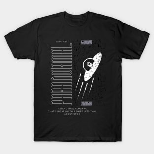 on this shirt lets talk about UFOs T-Shirt